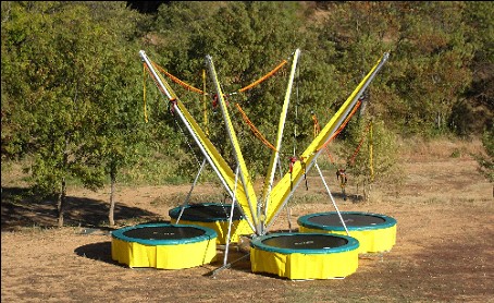 JUPES DE TRAMPOLINE Bâche P.V.C.