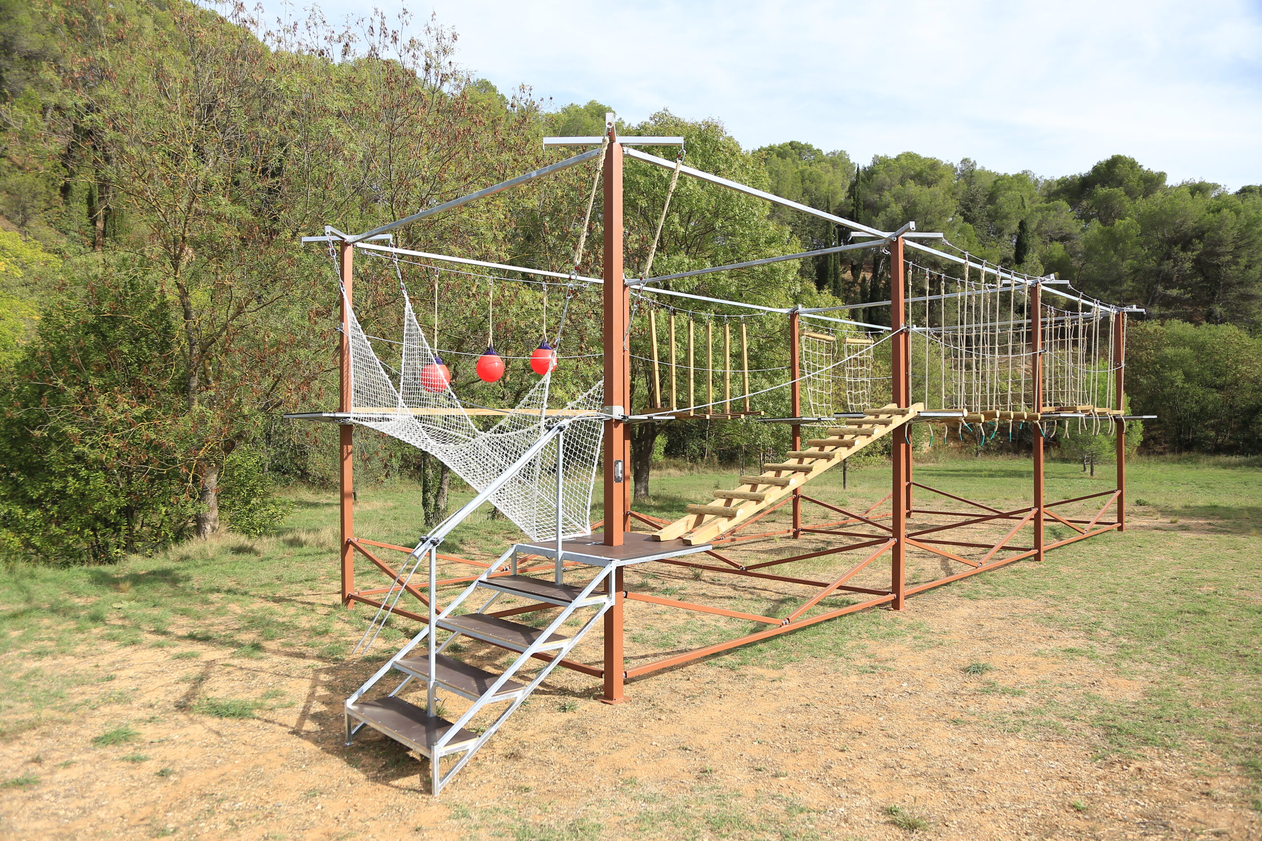 arcours acrobatique enfant