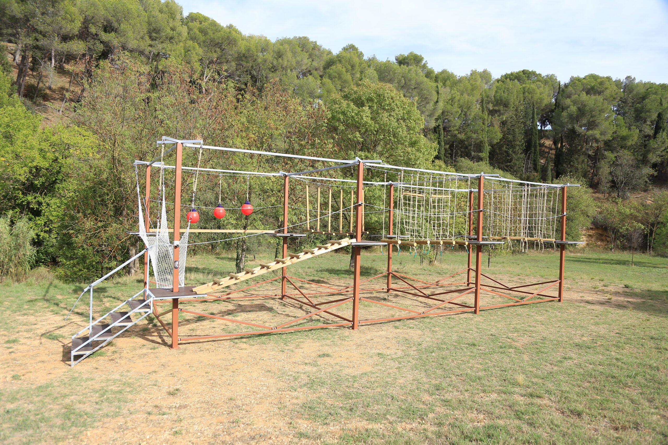 arcours acrobatique enfant