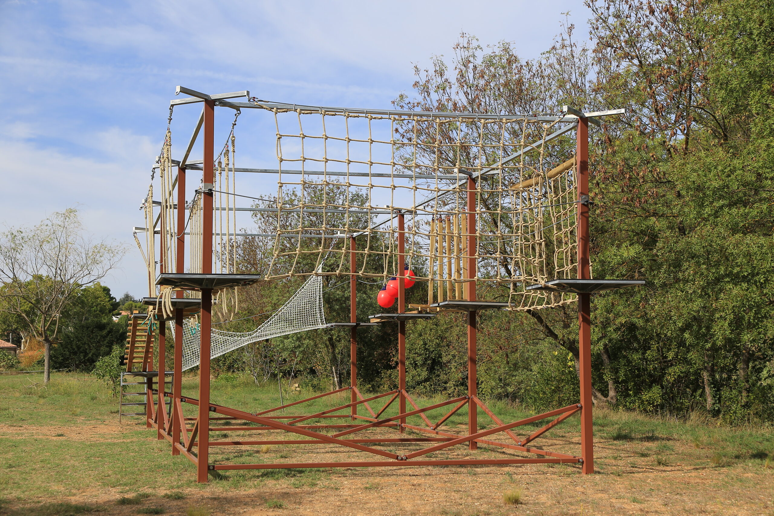 arcours acrobatique enfant