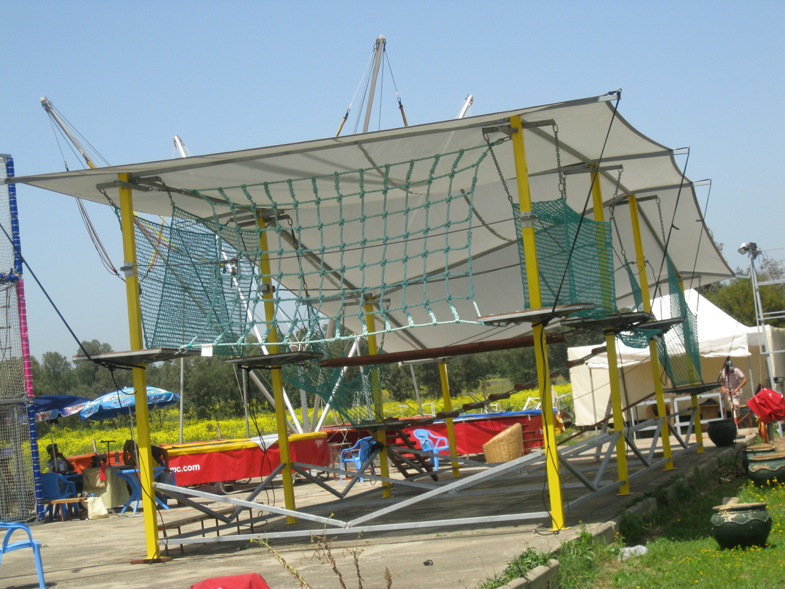 arcours acrobatique enfant