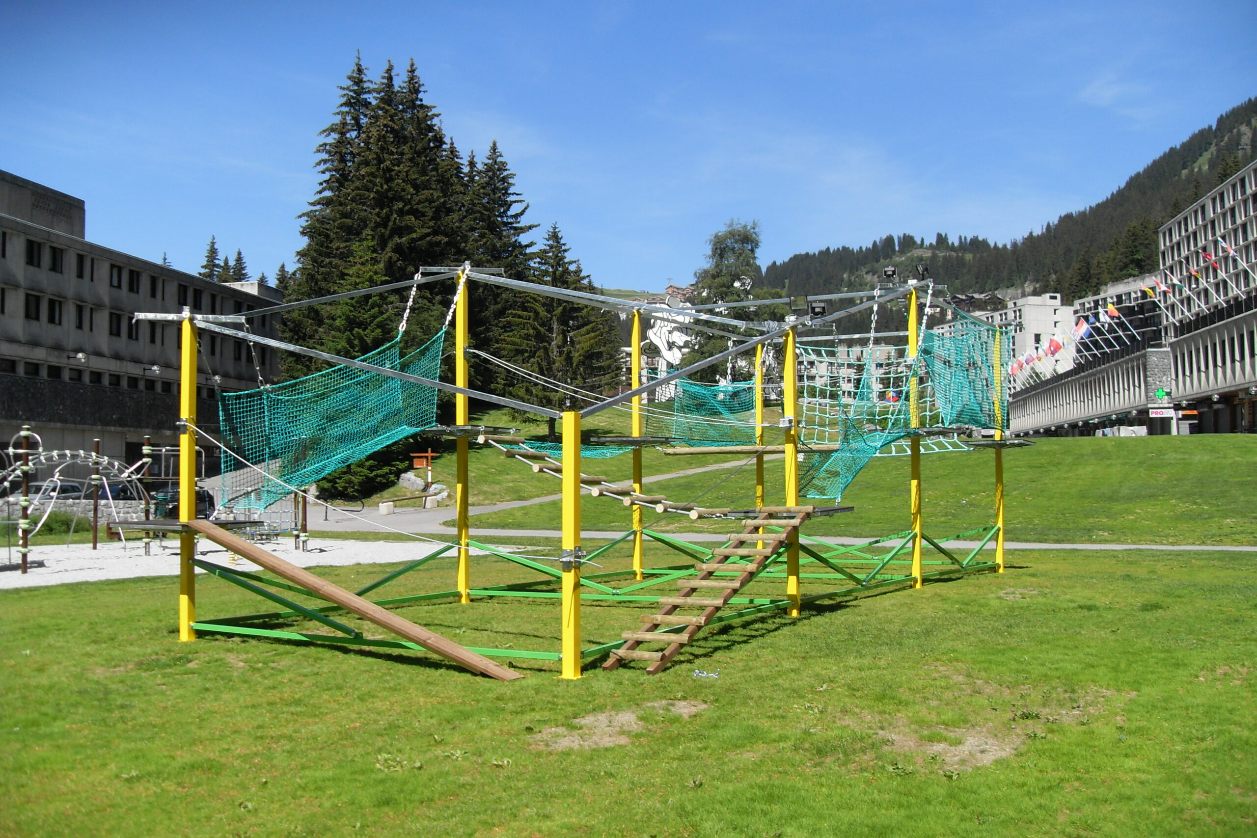 parcours acrobatique enfant