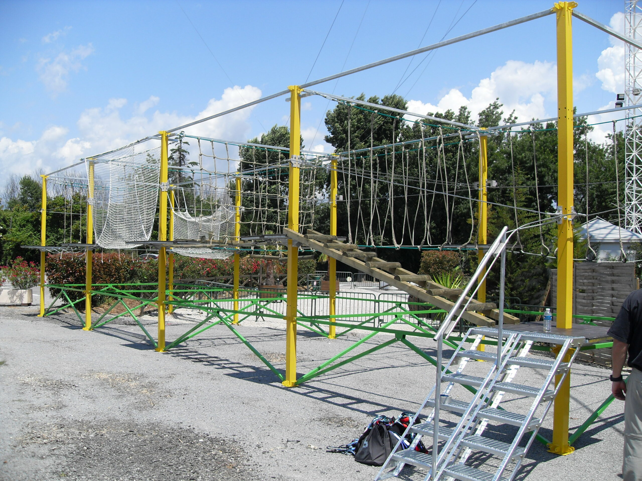 parcours acrobatique enfant