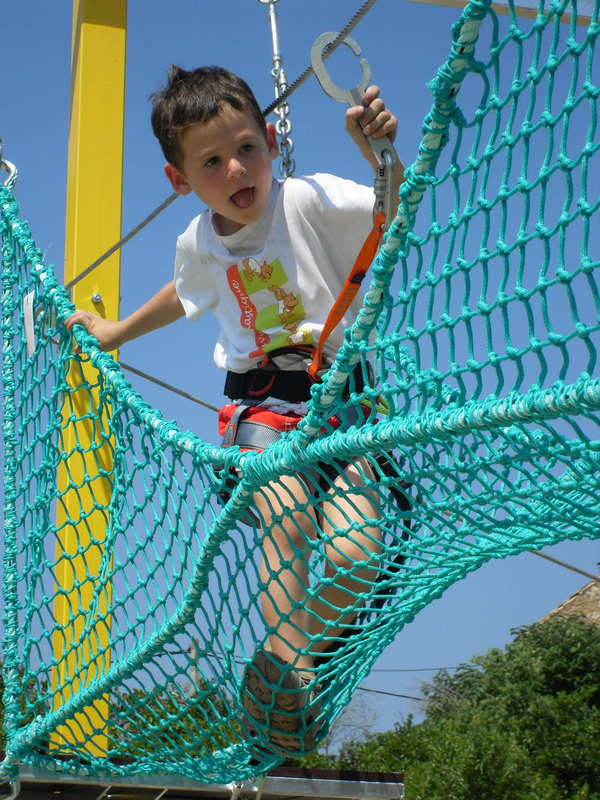 parcours acrobatique enfant
