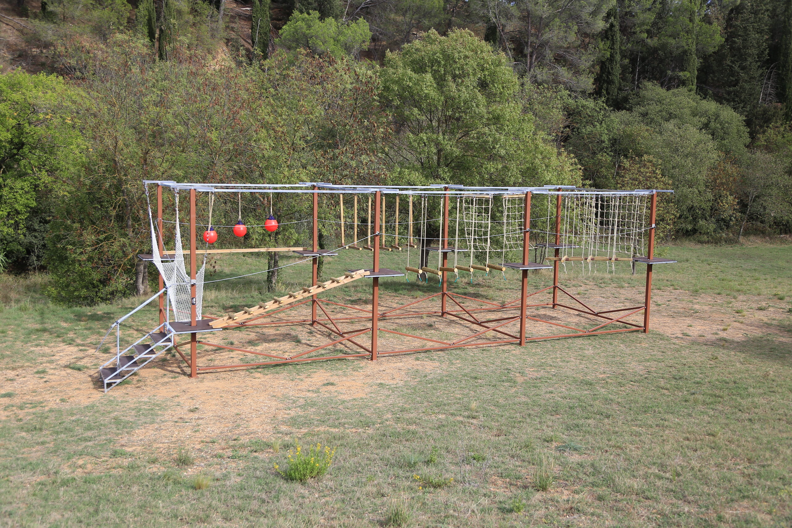 arcours acrobatique enfant