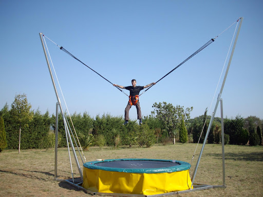 trampoline elastique